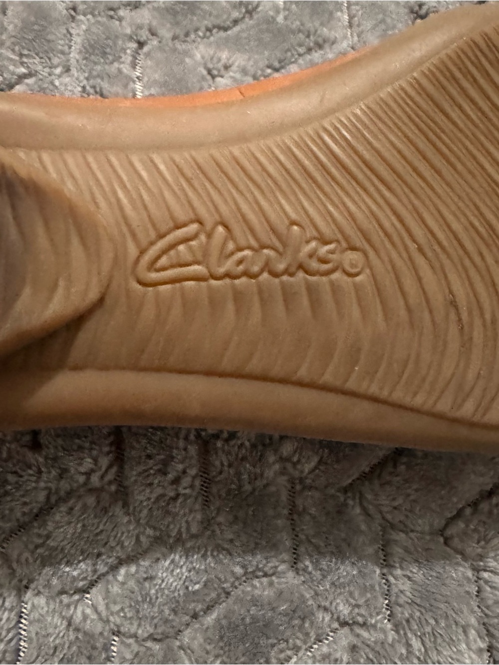 Clarks Collection Women's Tan Braided Slip-On Flats - Picture 9 of 10
